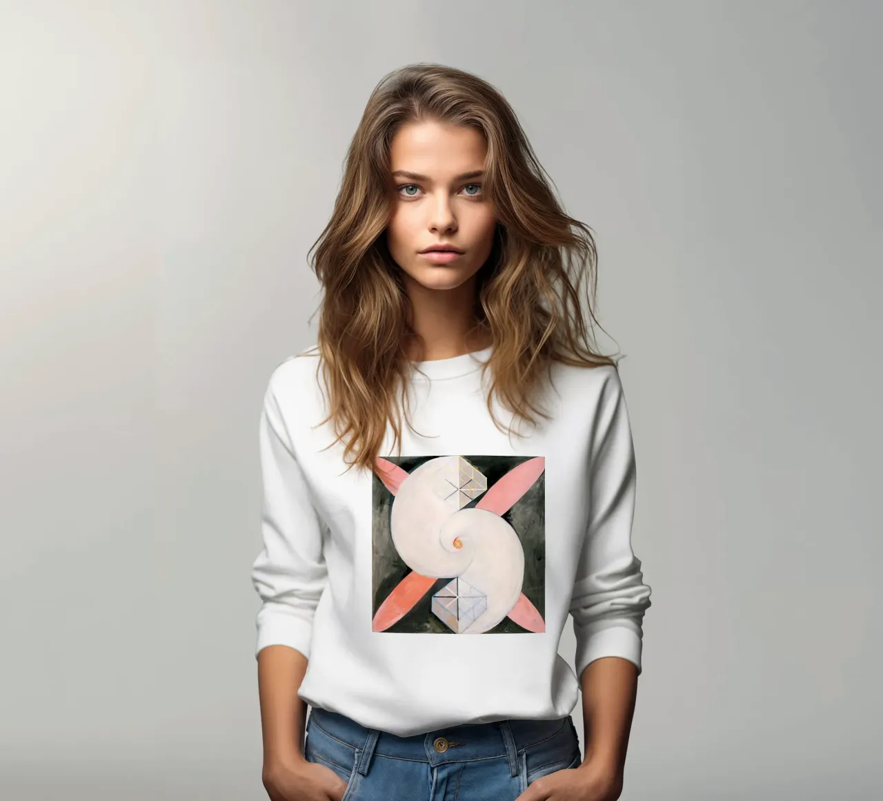 Hilma af Klint - Il cigno n. 21 felpa da William Store