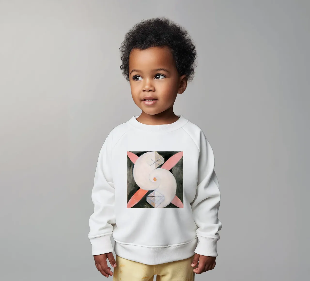 Hilma af Klint - Il cigno n. 21 felpa neonato da William Store