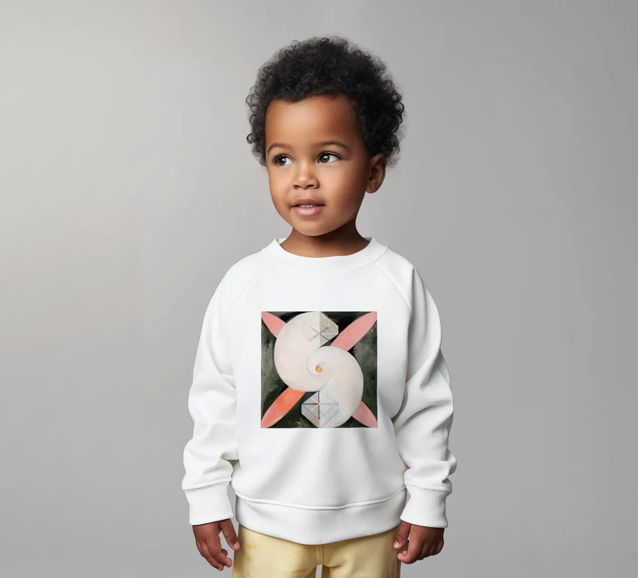 Hilma af Klint - Der Schwan Nr. 21 Baby Sweatshirt von William Store