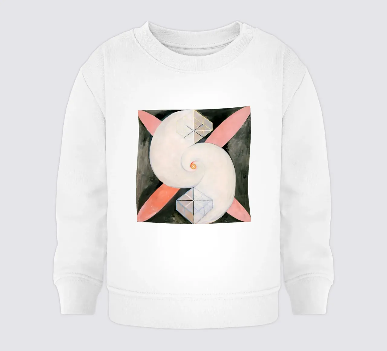 Hilma af Klint - Der Schwan Nr. 21 Baby Sweatshirt von William Store
