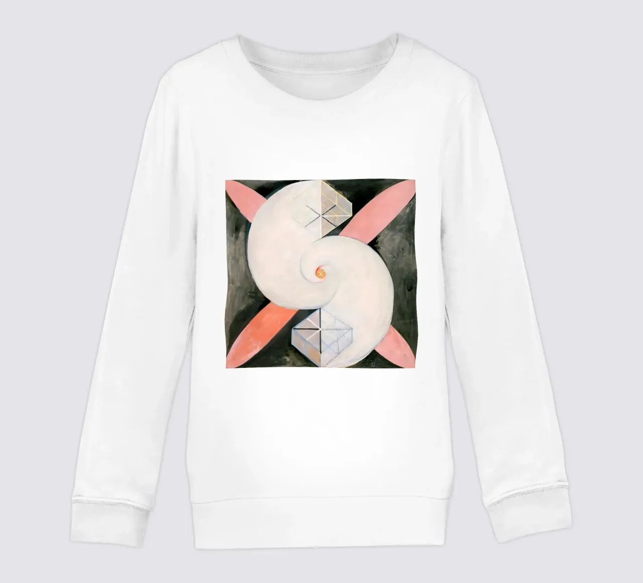 Hilma af Klint - Il cigno n. 21 felpa bambino da William Store