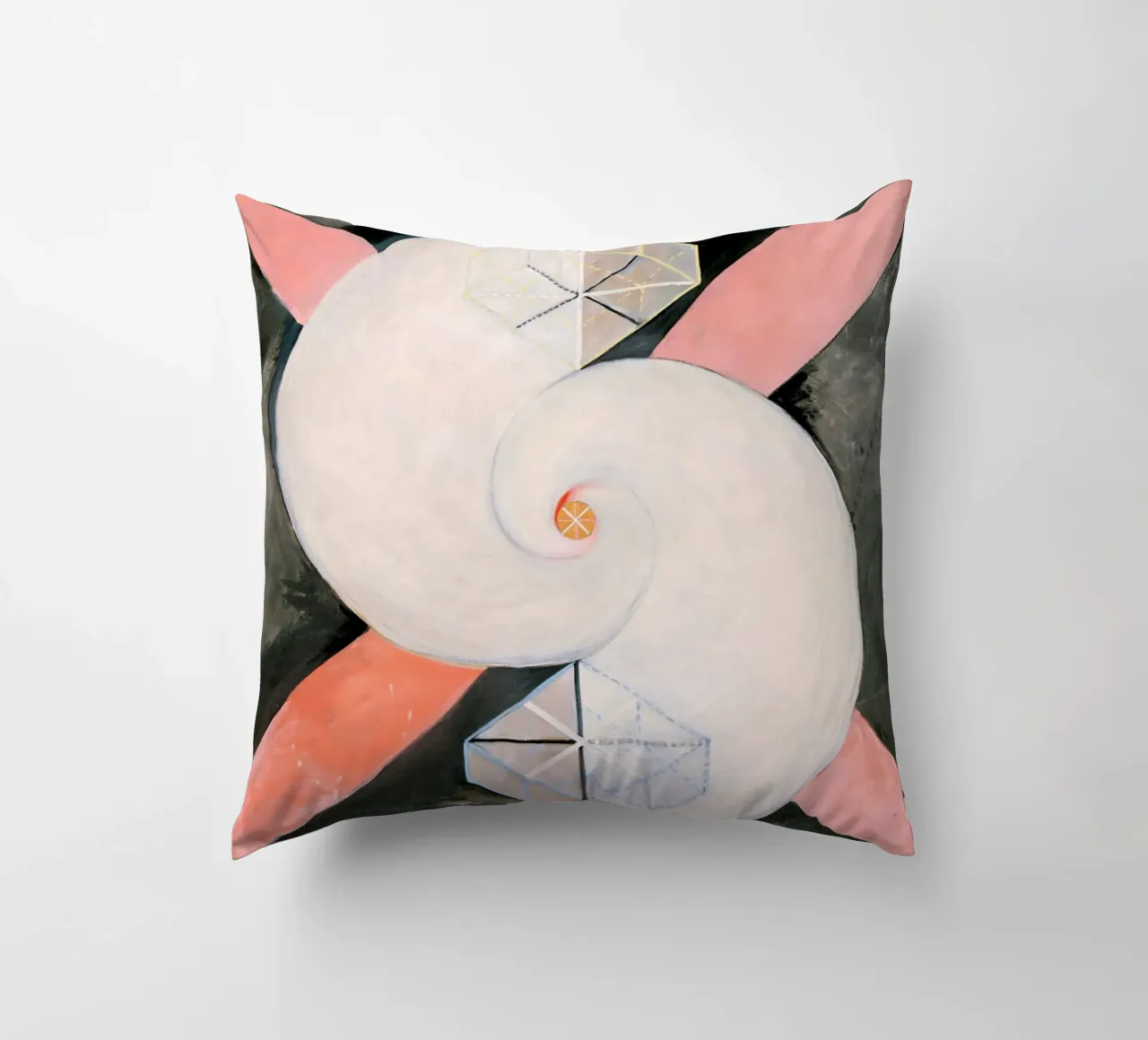 Hilma af Klint - Il cigno n. 21 cuscino da William Store