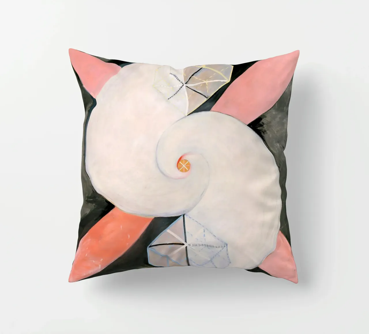 Hilma af Klint - Il cigno n. 21 cuscino da William Store