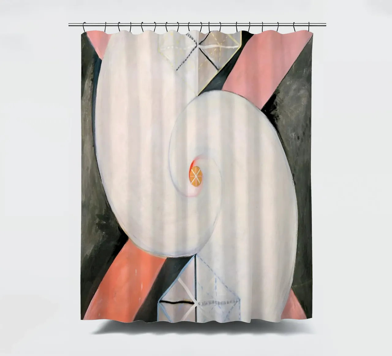 Hilma af Klint - Il cigno n. 21 tenda da doccia da William Store