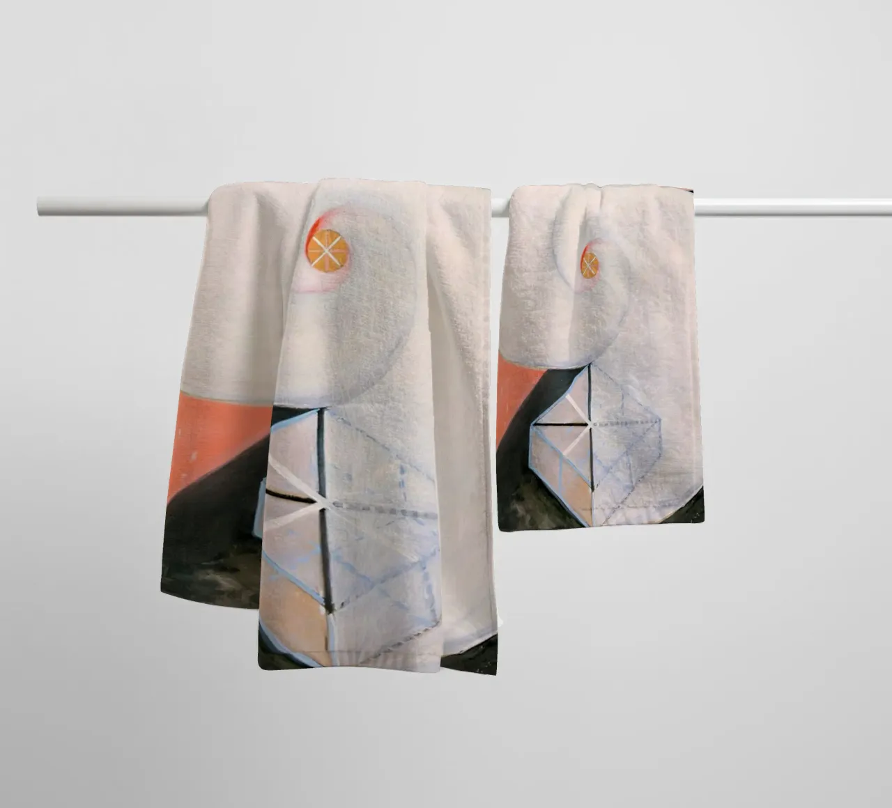 Hilma af Klint - The Swan No. 21 towel by William Store