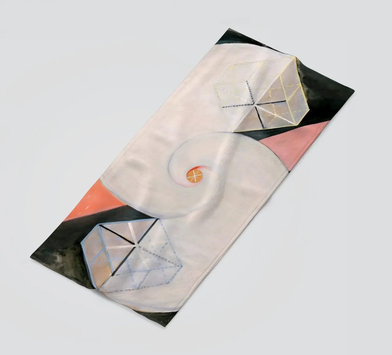 Hilma af Klint - El cisne nº 21 toalla de playa de William Store