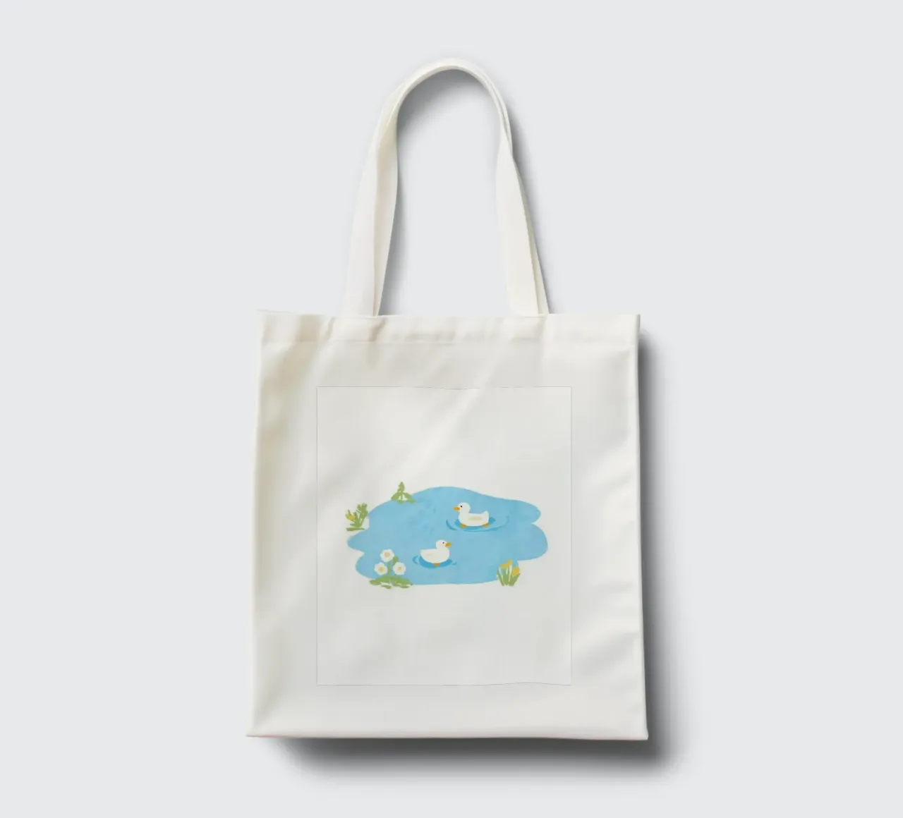 duck in the pool borsa in juta da scoten