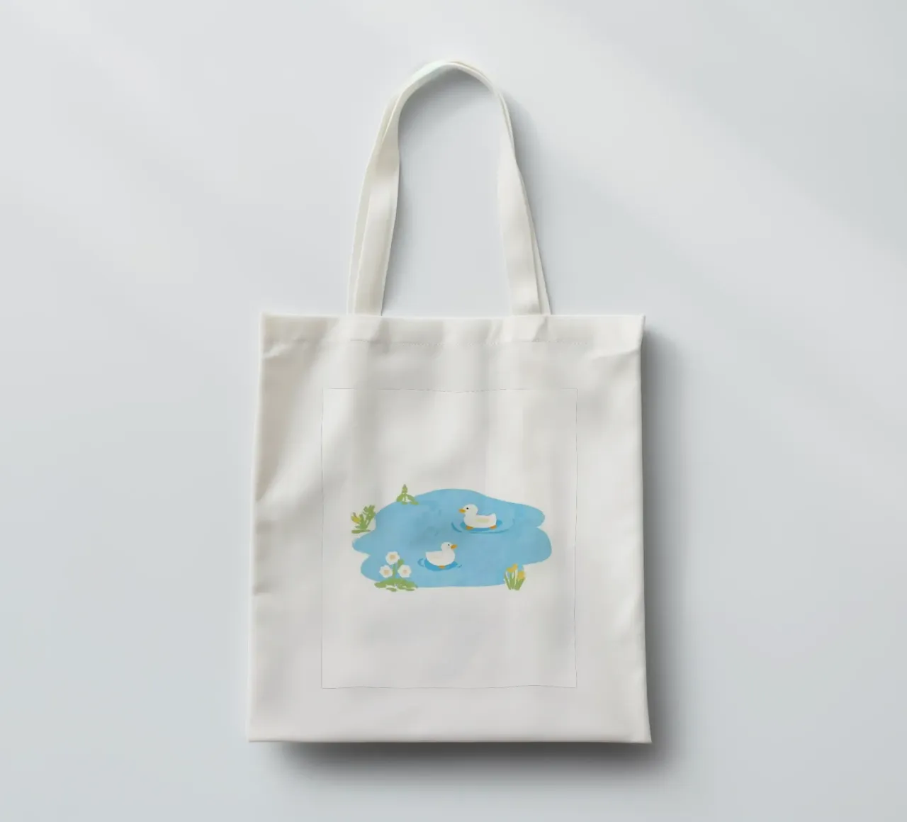 duck in the pool borsa in juta da scoten