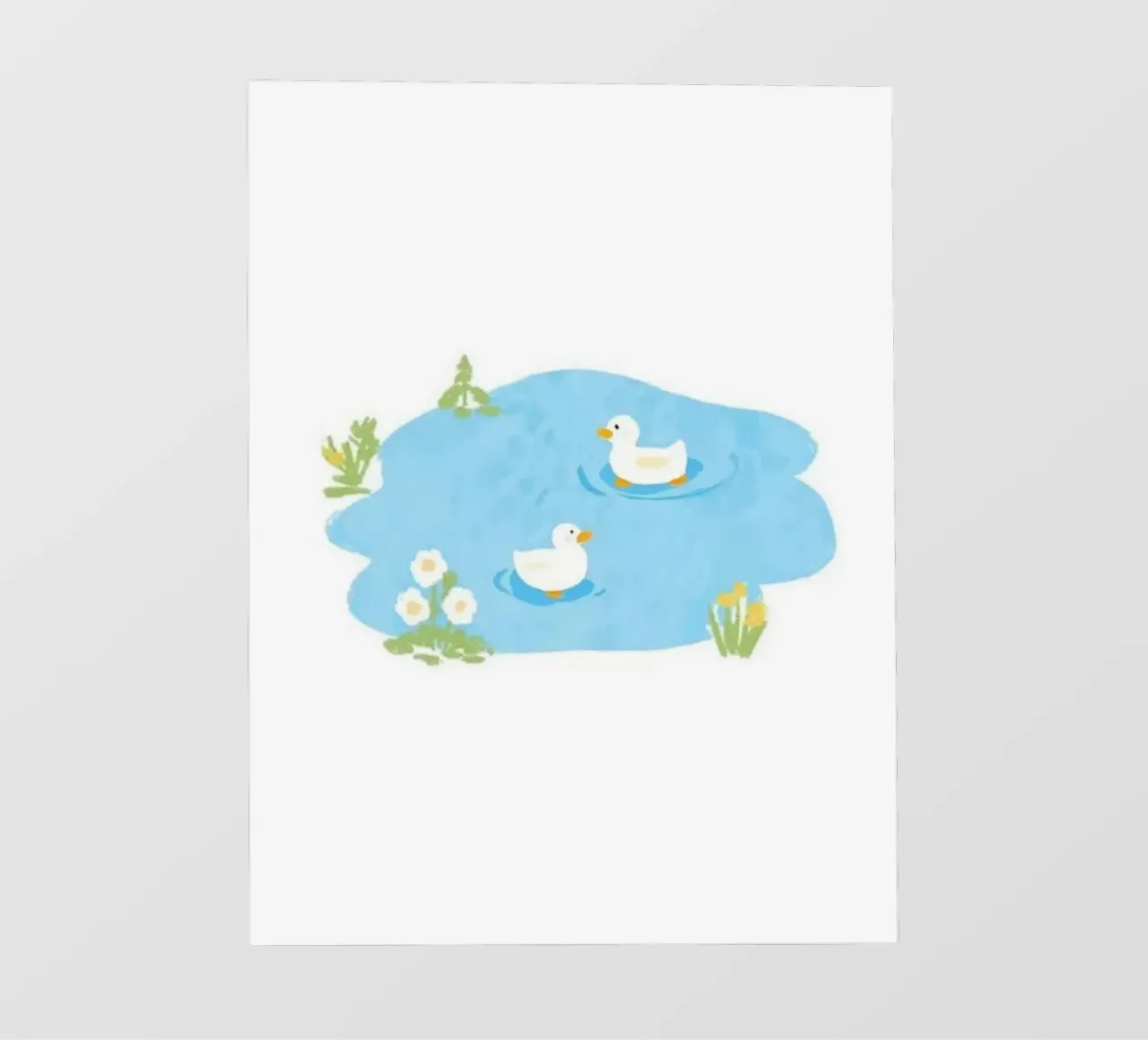 duck in the pool telo in pvc da scoten