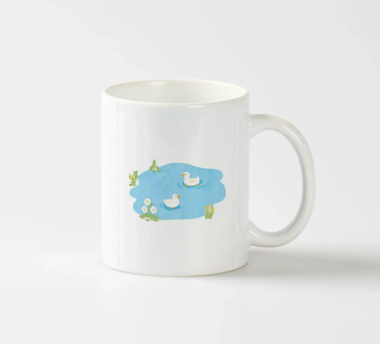 duck in the pool tazza in ceramica da scoten