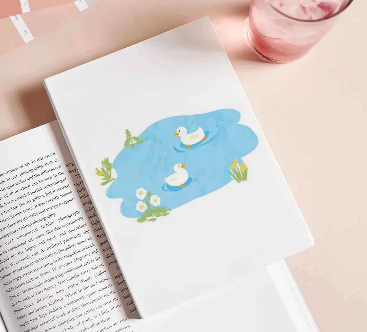 duck in the pool notebook by scoten