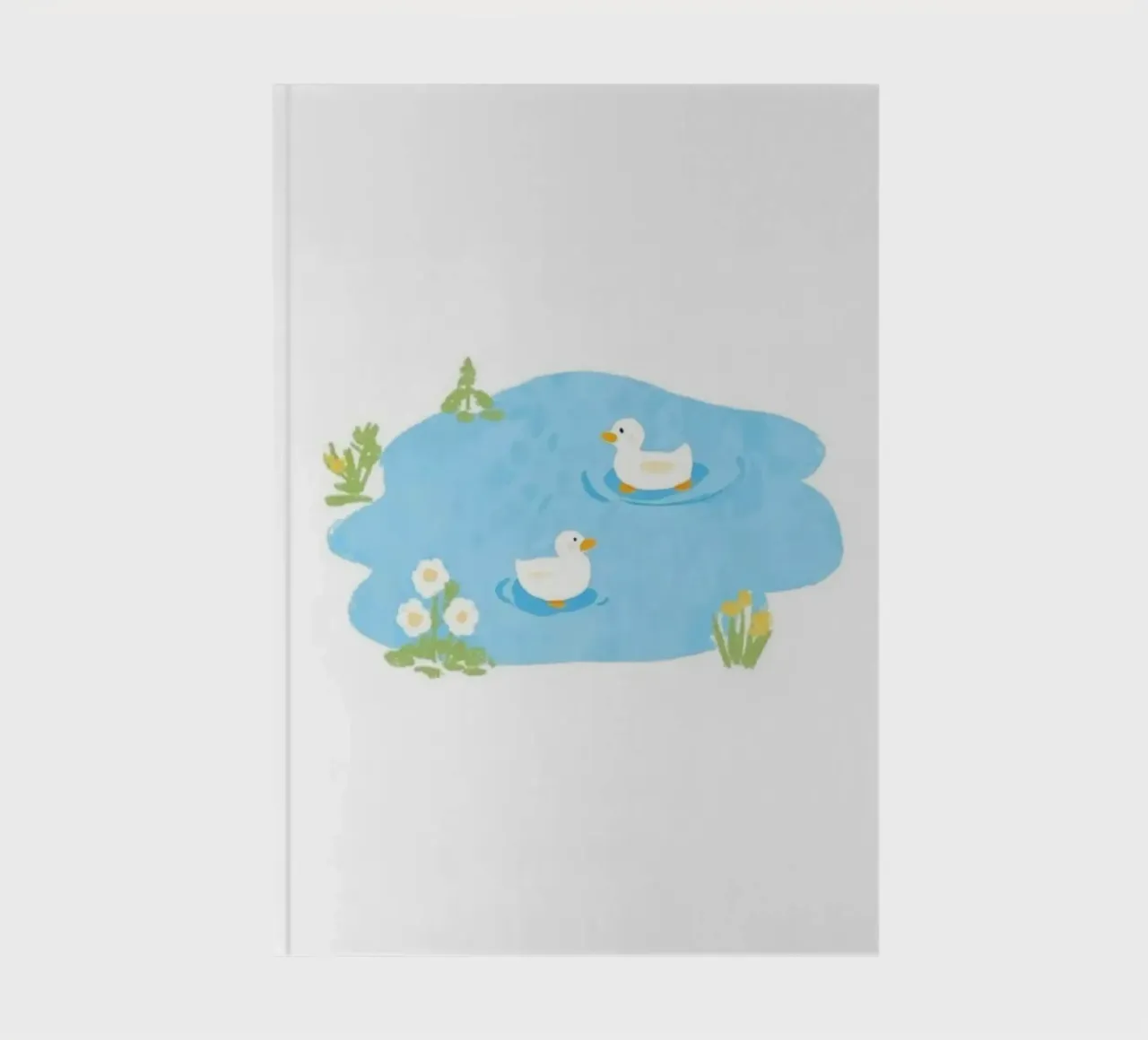 duck in the pool notebook by scoten