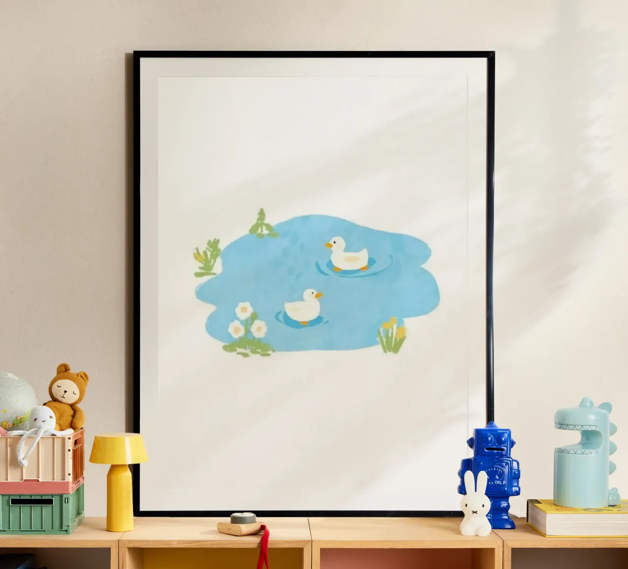 duck in the pool carta hahnemühle da scoten