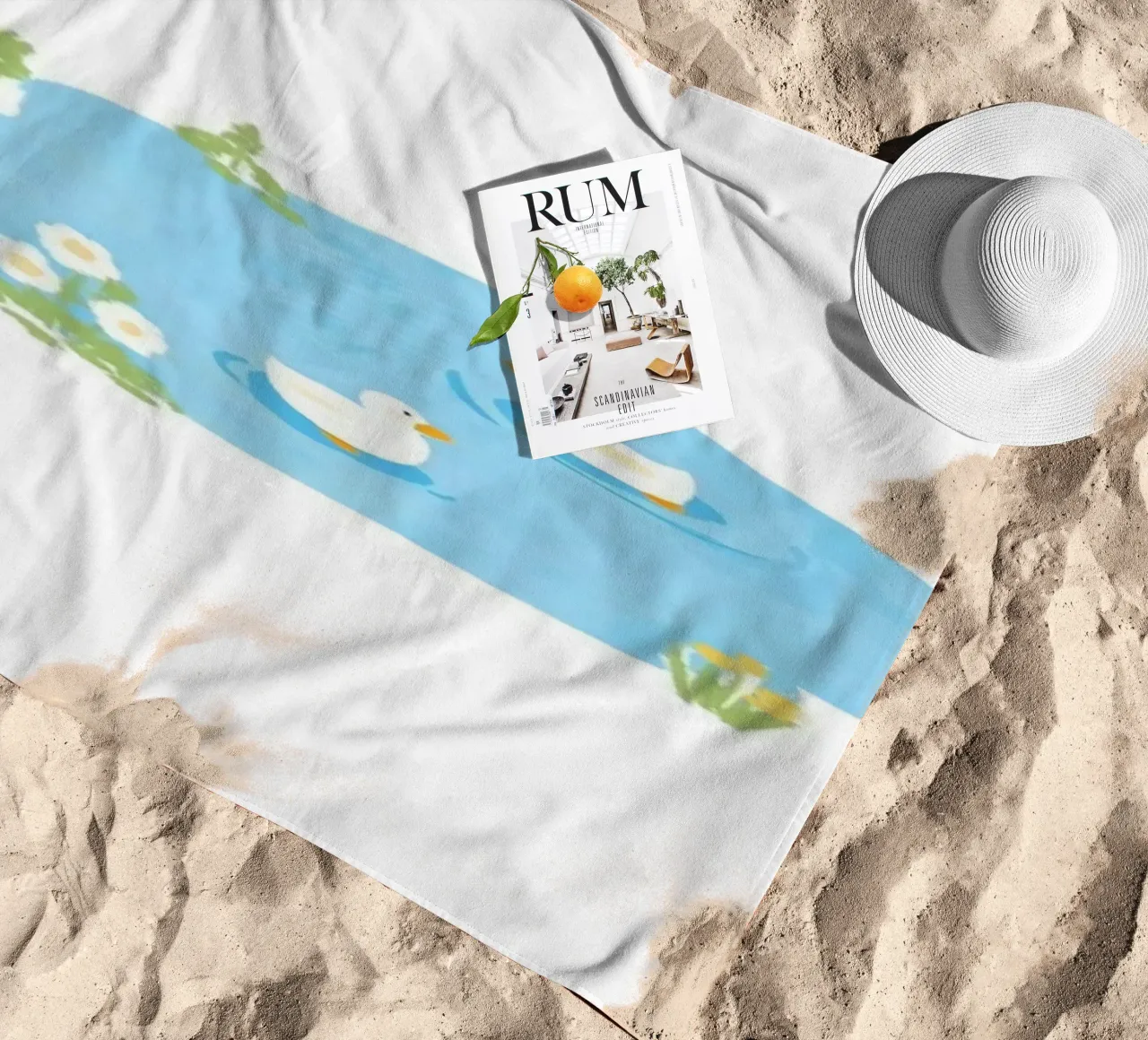 duck in the pool telo mare da scoten