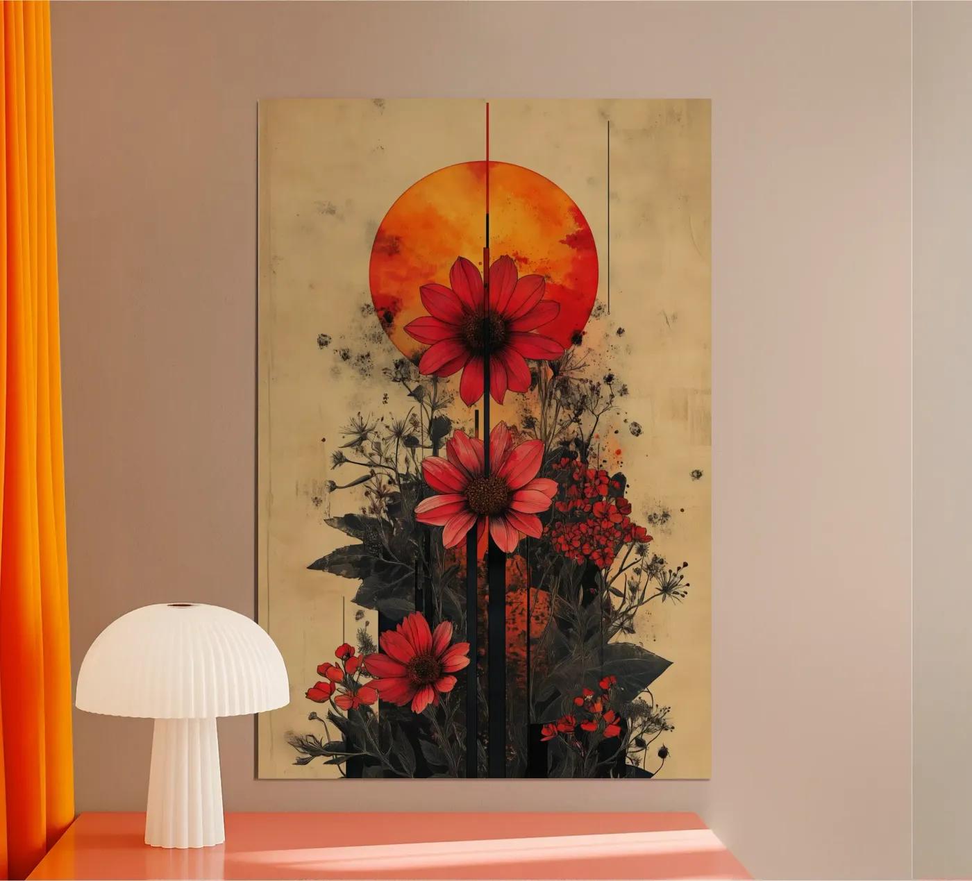 Fleur poster de Tameo