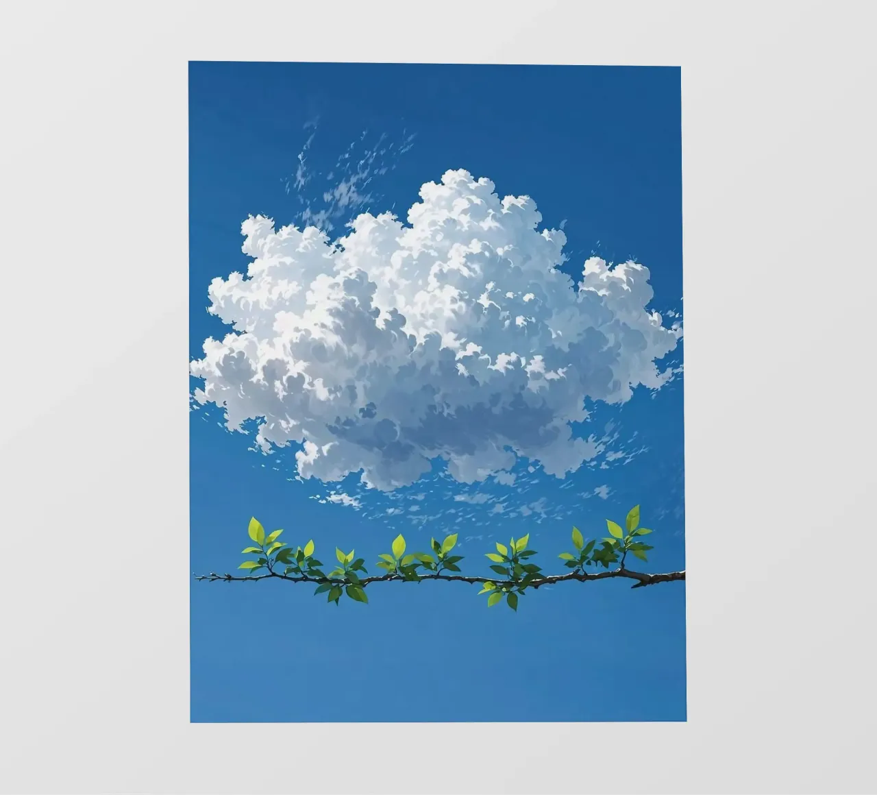 branch cloud pellicola backlit da scoten