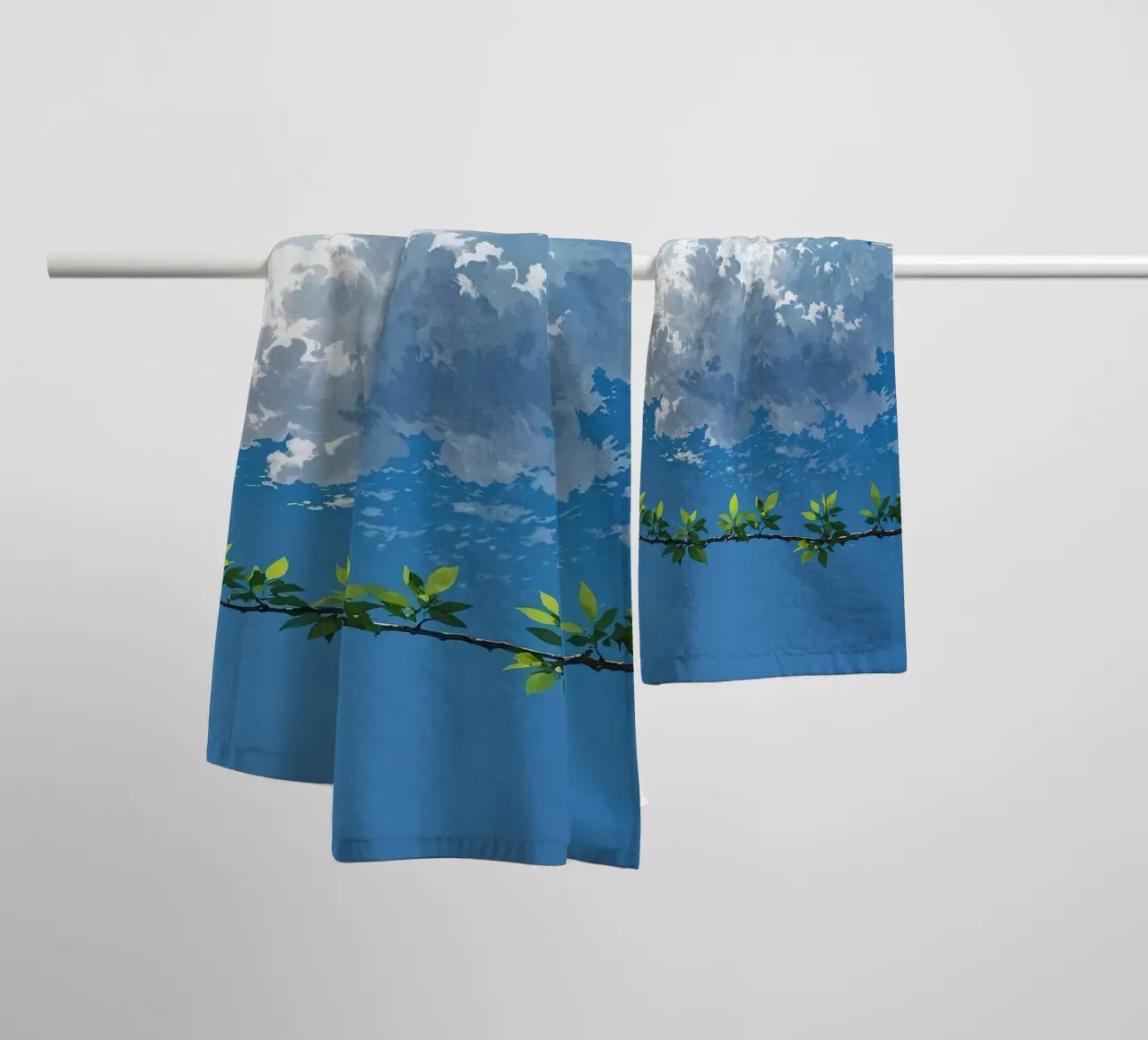 branch cloud asciugamano da bagno da scoten