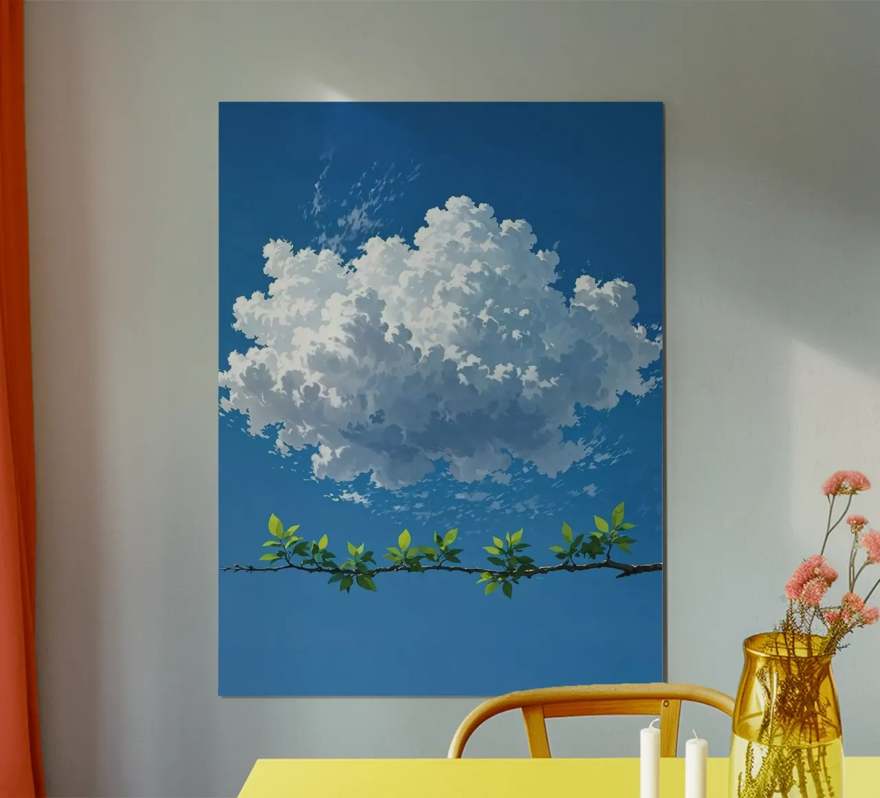 branch cloud Poster von scoten