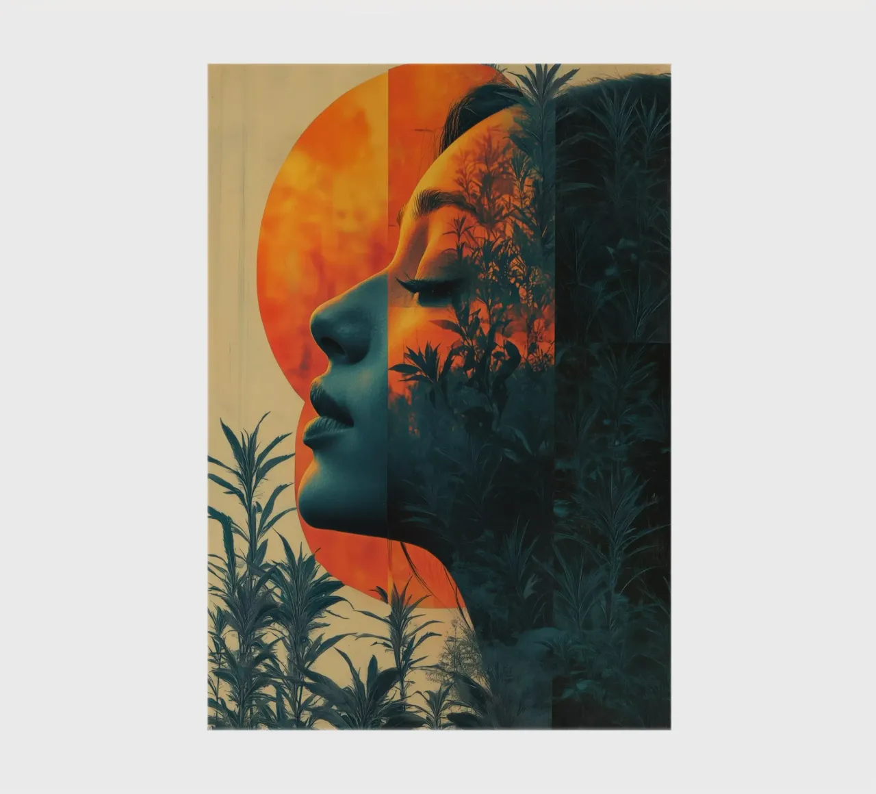 Botanic portrait 1 notebook by Tameo