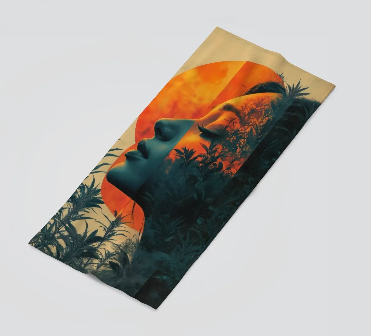 Ritratto botanico 1 telo mare da Tameo