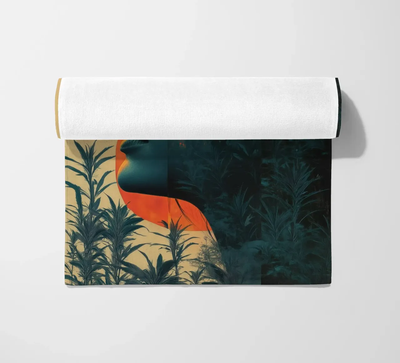 Ritratto botanico 1 telo mare da Tameo