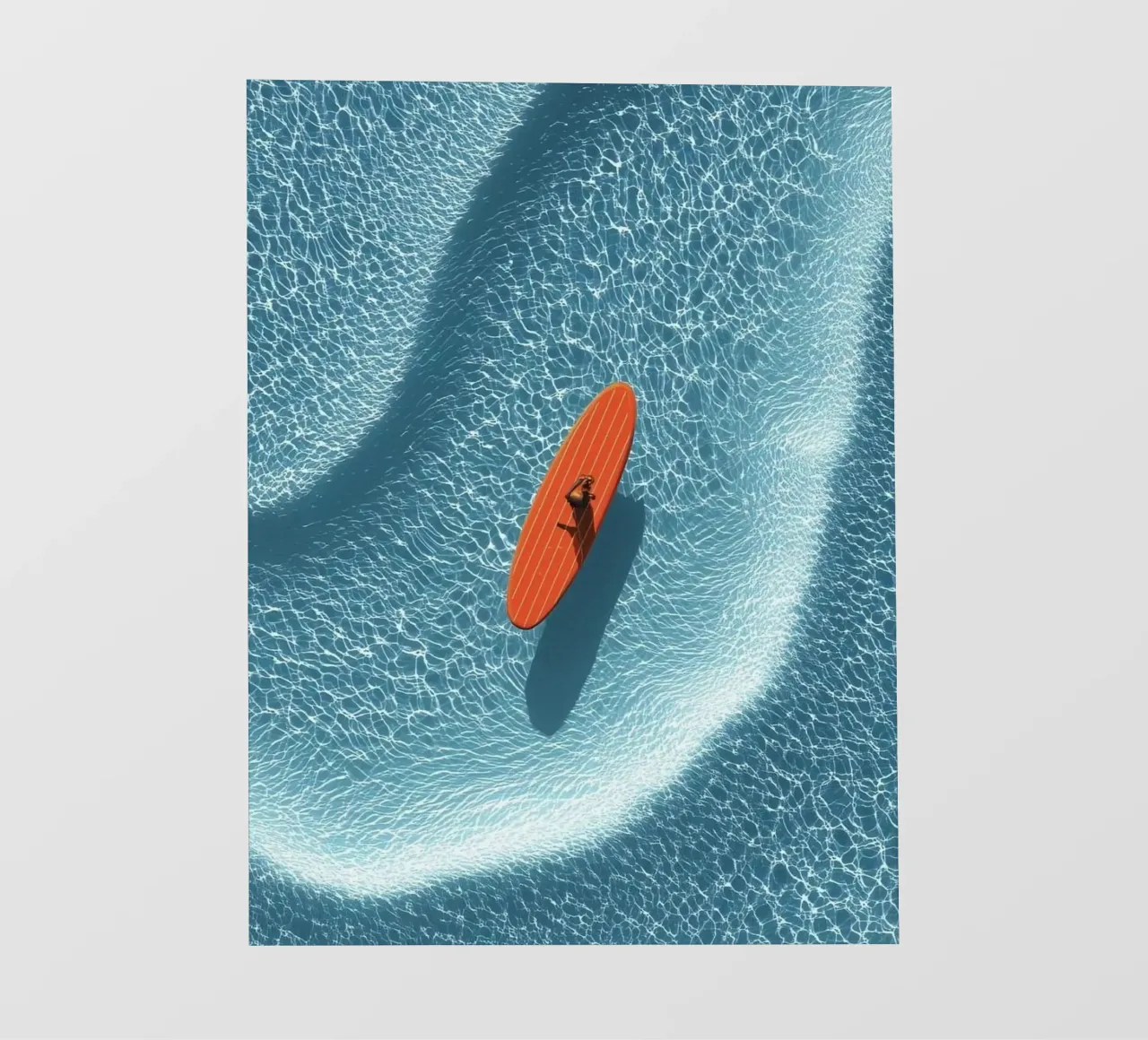 boat on curve ocean telo in pvc da scoten