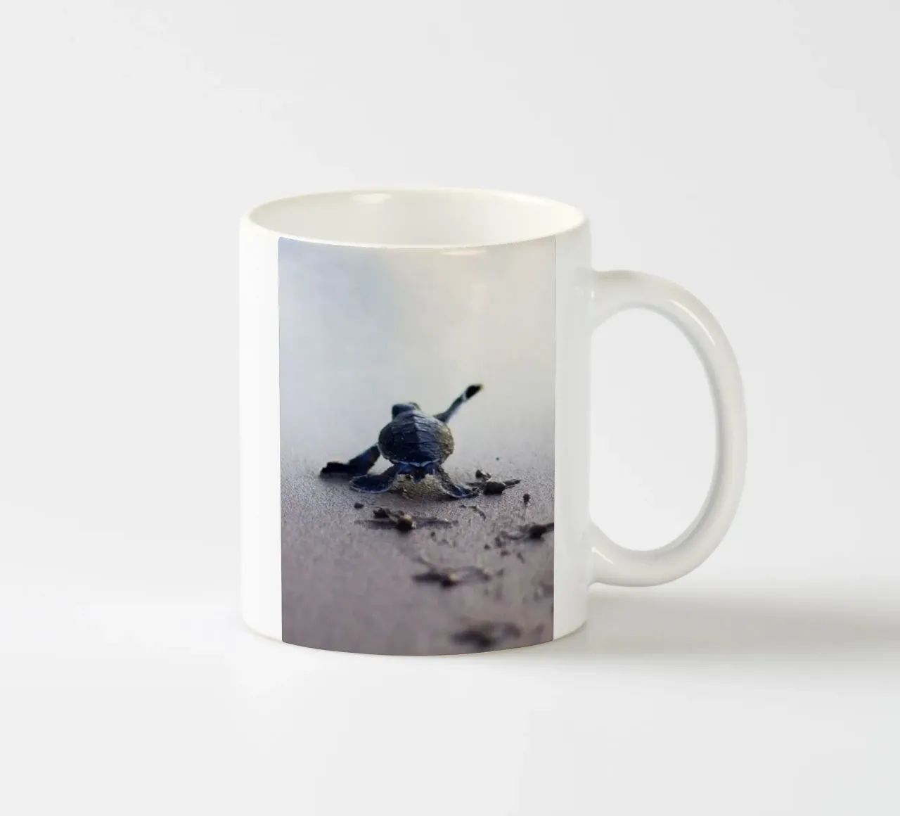 turtle footprint tazza in ceramica da scoten