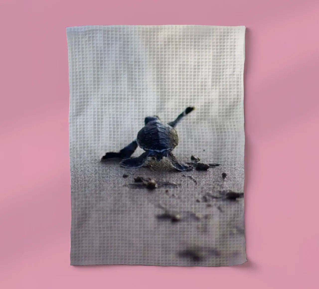 turtle footprint canovaccio da cucina da scoten