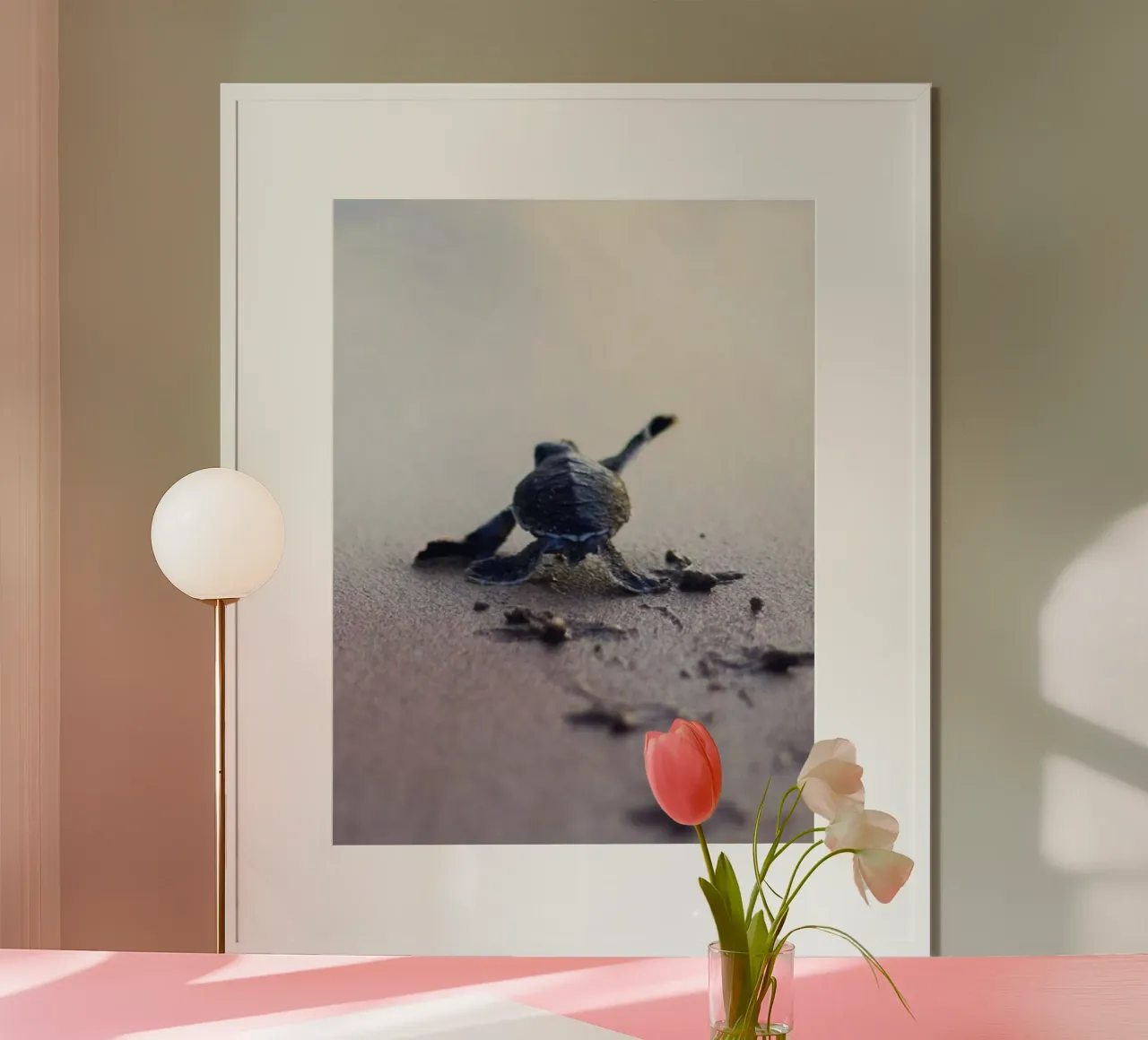 turtle footprint carta hahnemühle da scoten