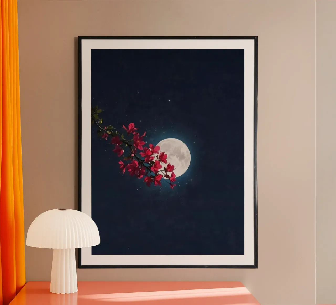 leaf moon poster da scoten