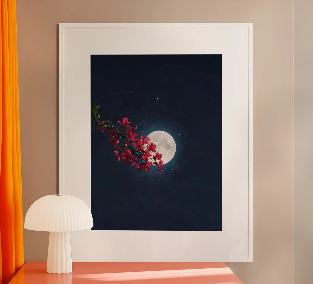 leaf moon poster da scoten