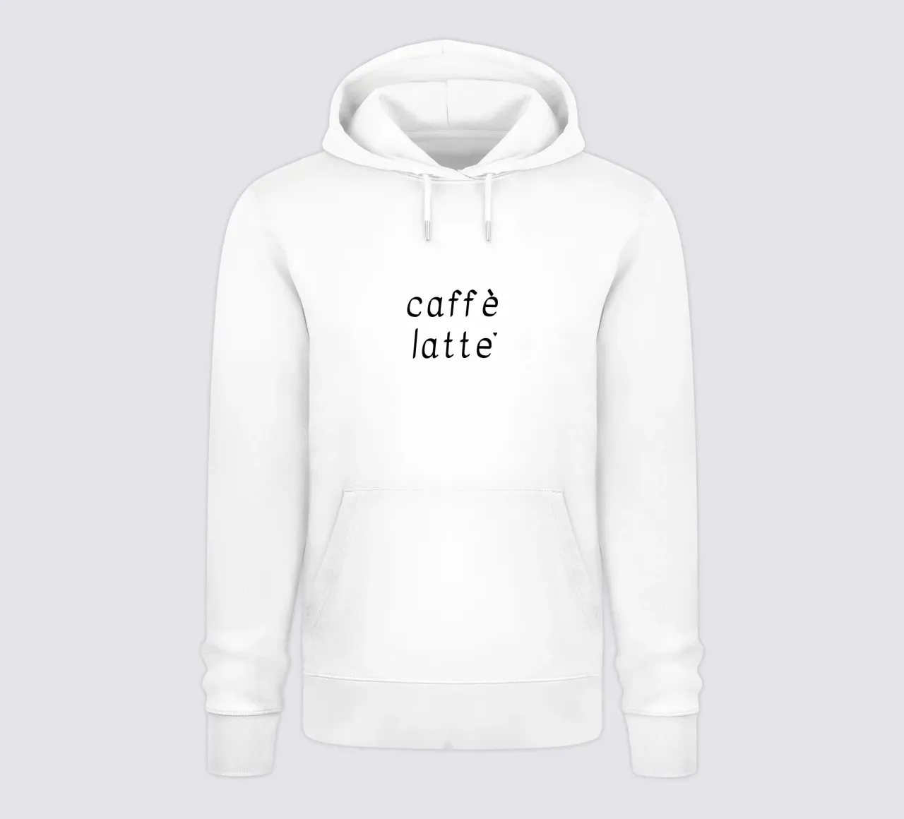 Caffè latte felpa con cappuccio da typolover