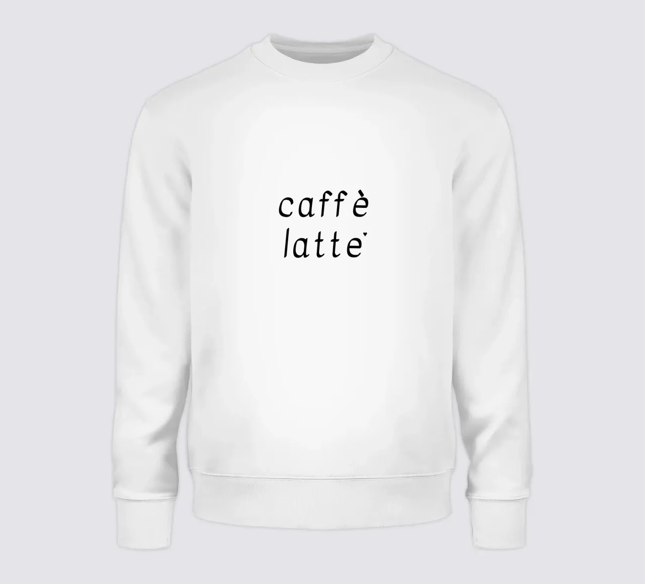 Caffè latte sweatshirt van typolover