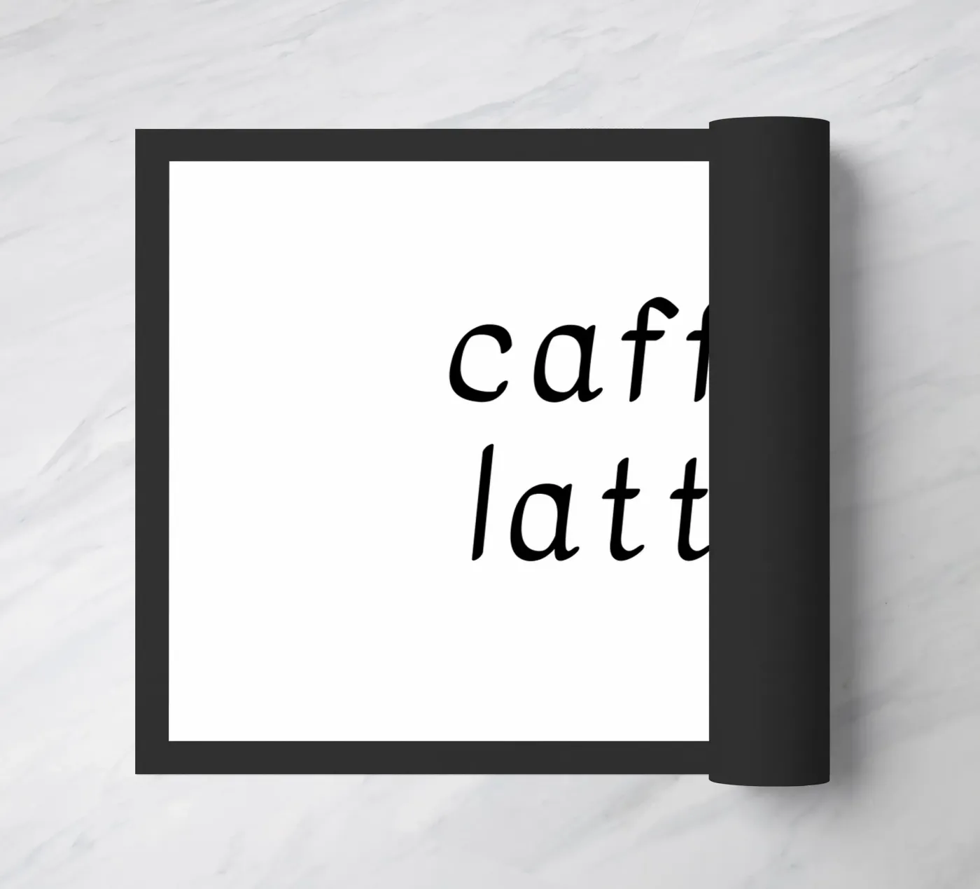 Caffè latte doormat by typolover