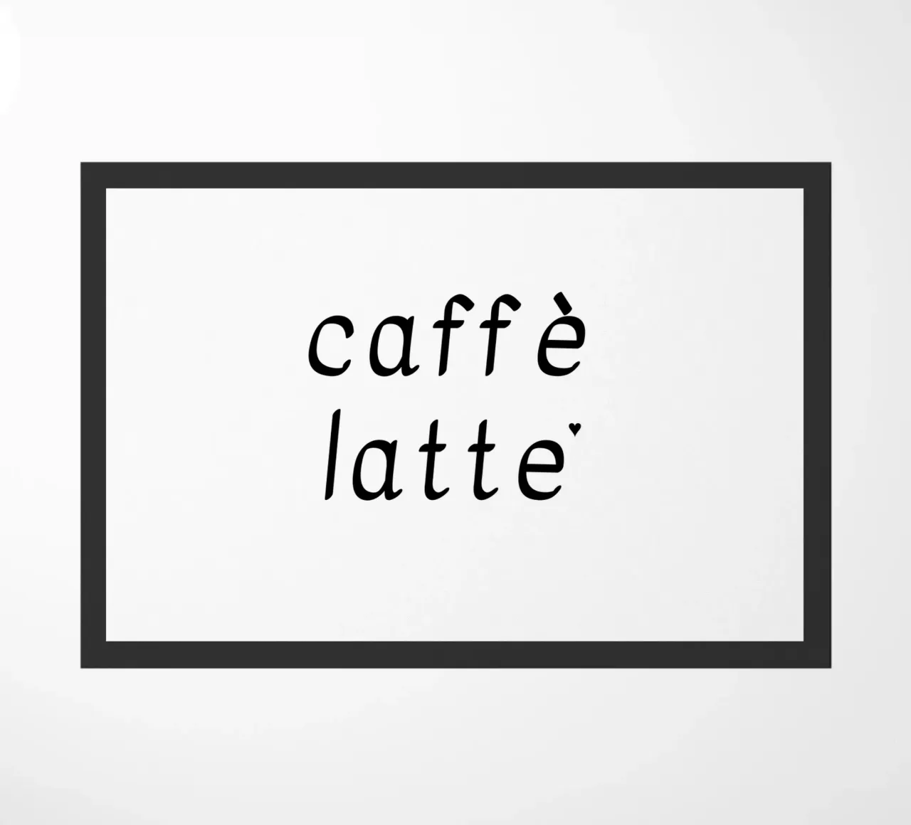 Caffè latte zerbino da typolover