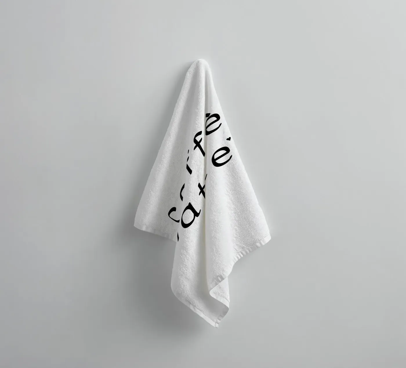 Caffè latte towel by typolover