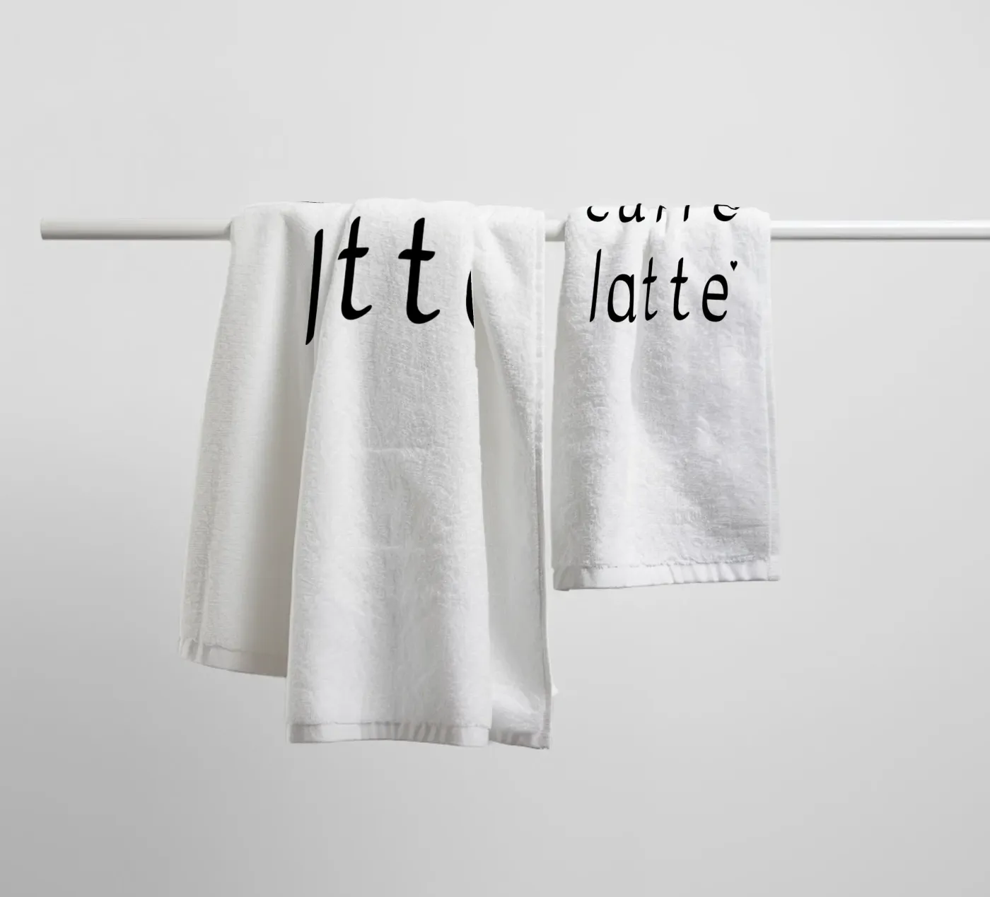 Caffè latte towel by typolover