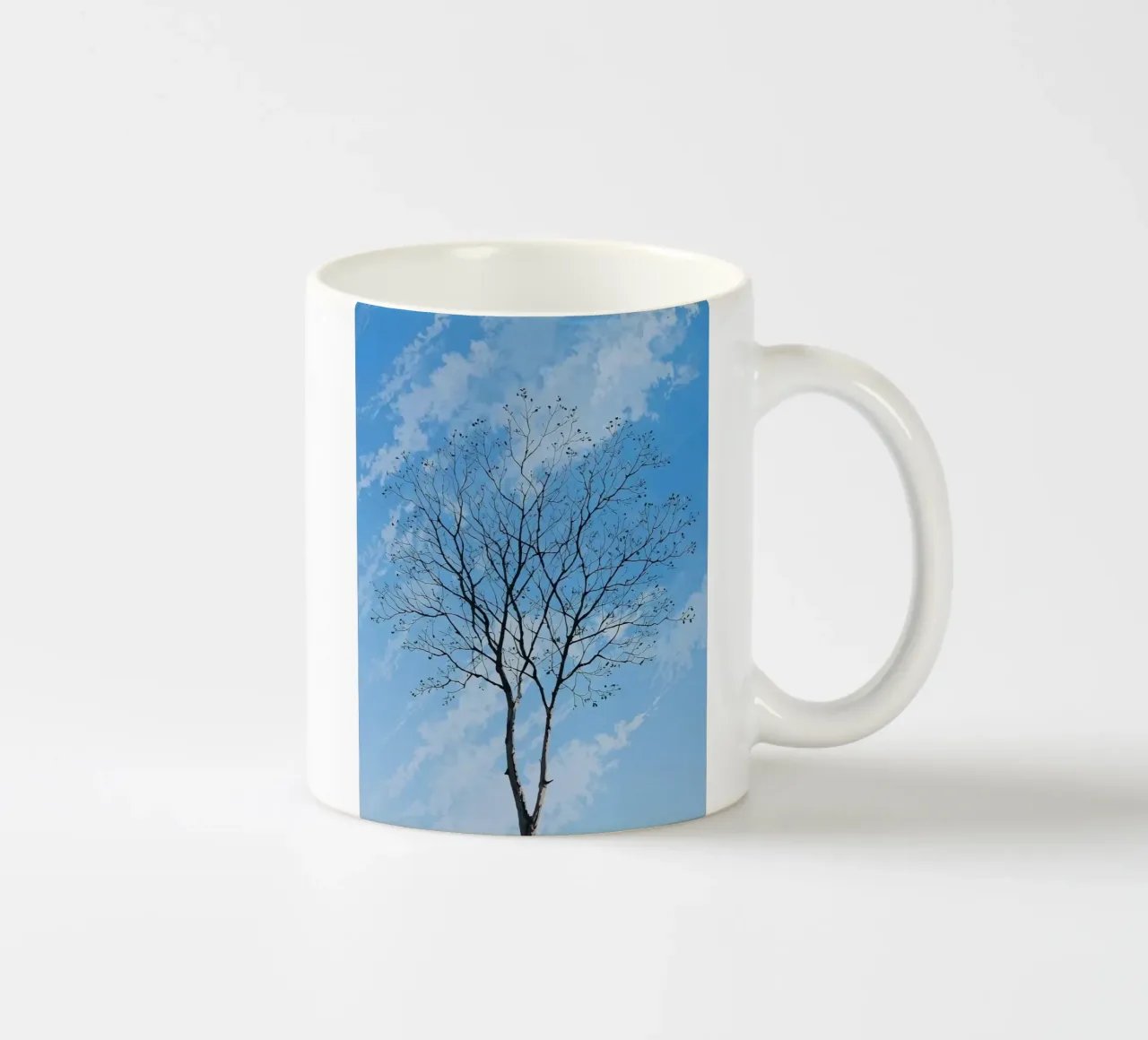 branch tree in cloud tazza in ceramica da scoten