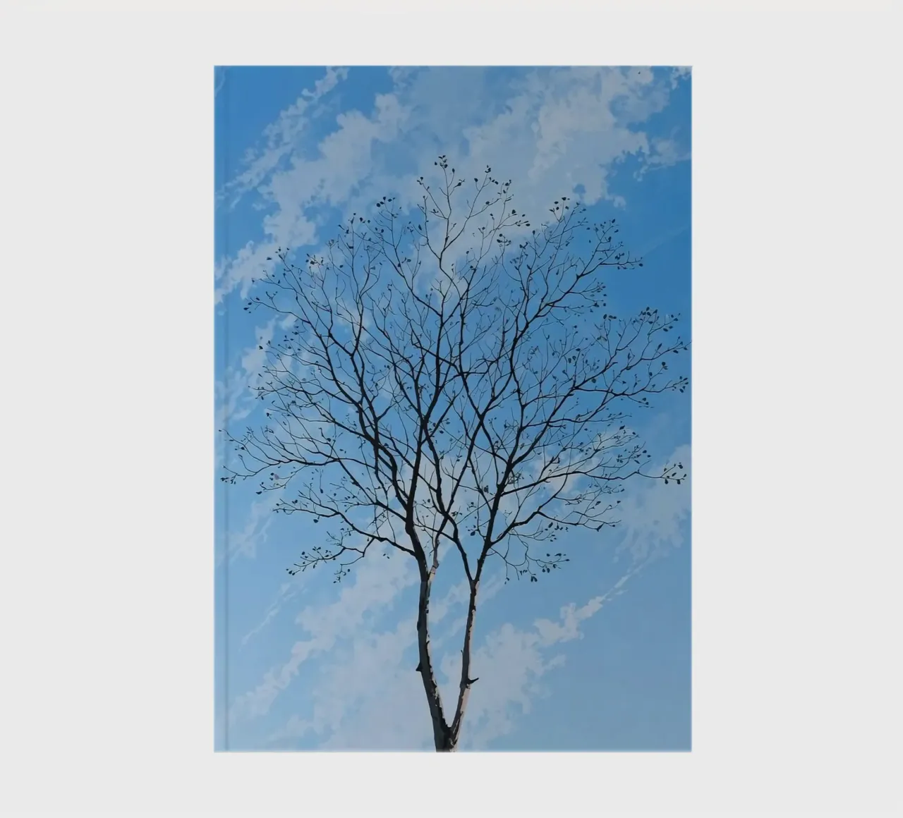 branch tree in cloud notebook by scoten
