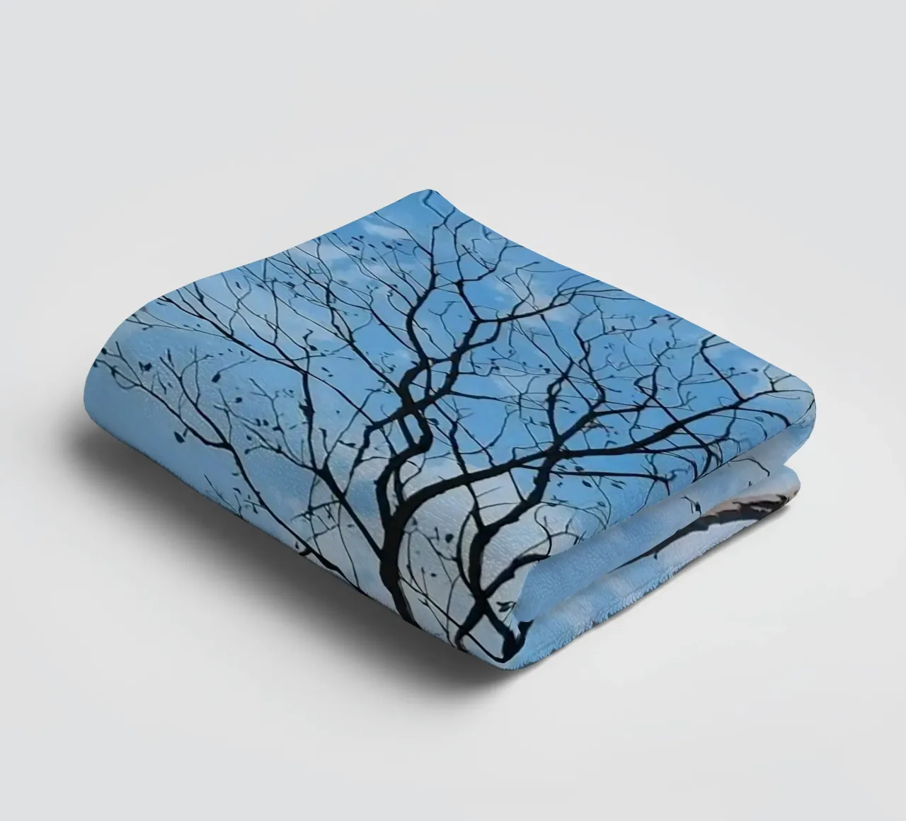 branch tree in cloud asciugamano da bagno da scoten