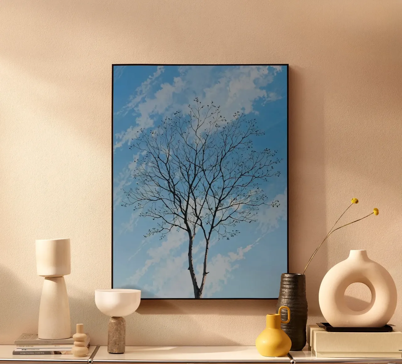 branch tree in cloud plexiglass da scoten