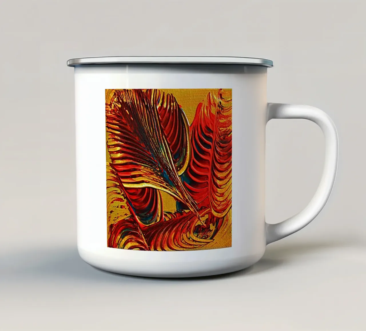 MINIATURE 8. tazza in smalto da Little treasures for your home