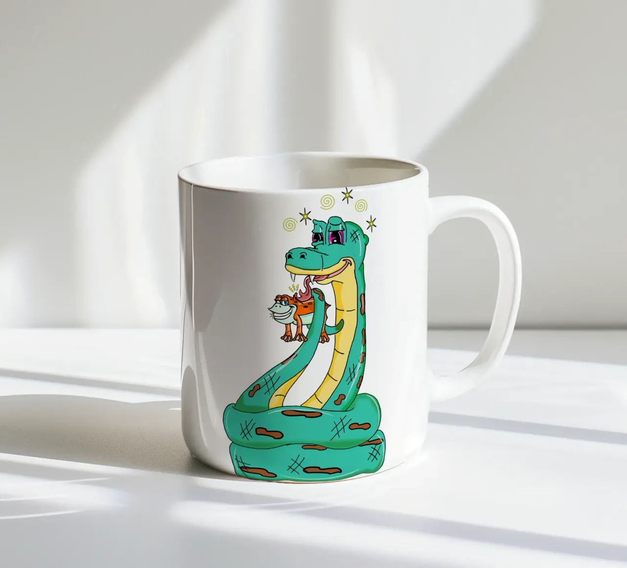 Assaggiate prima! tazza in ceramica da sillyindustries