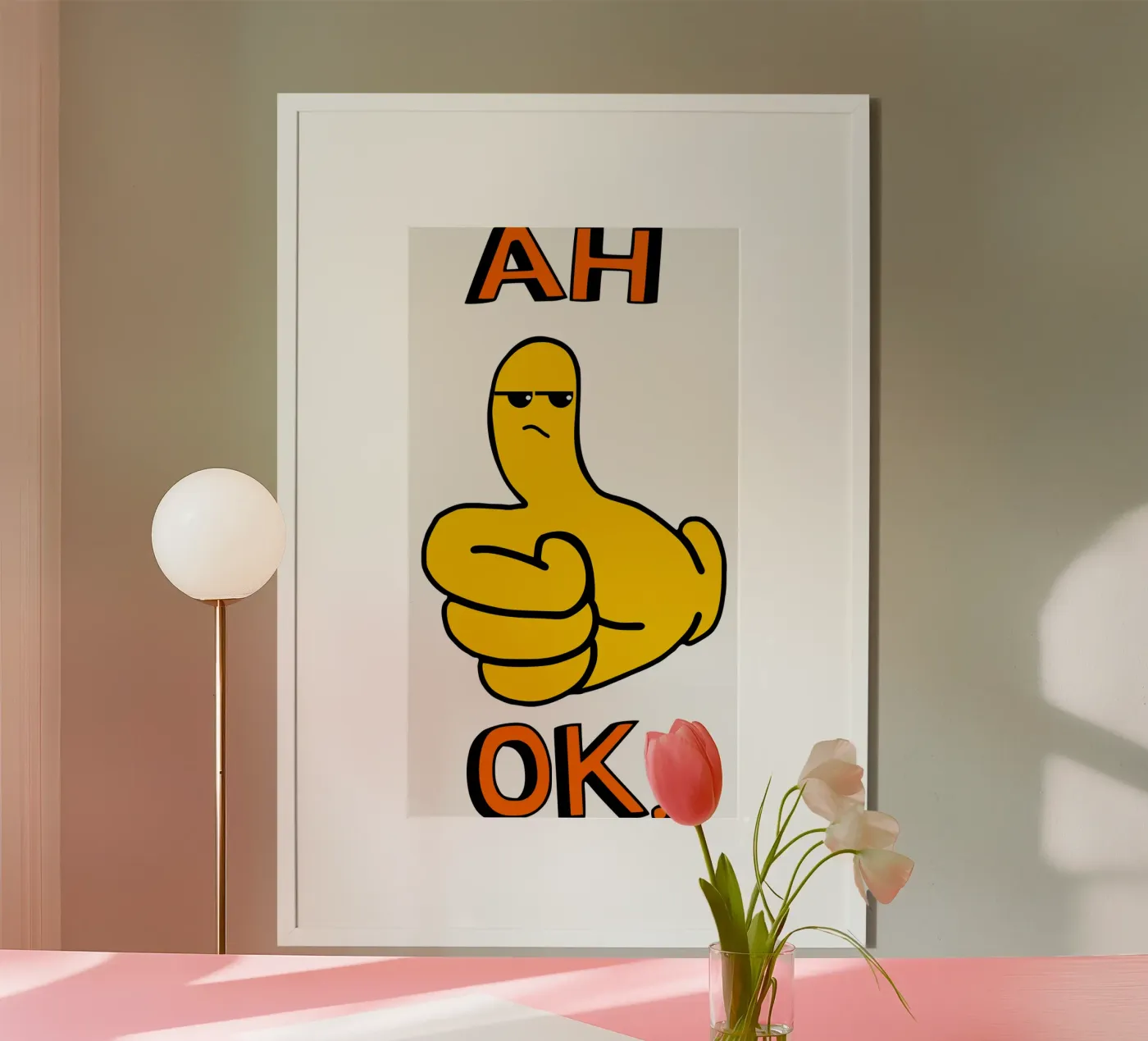 Ah Ok poster da sillyindustries