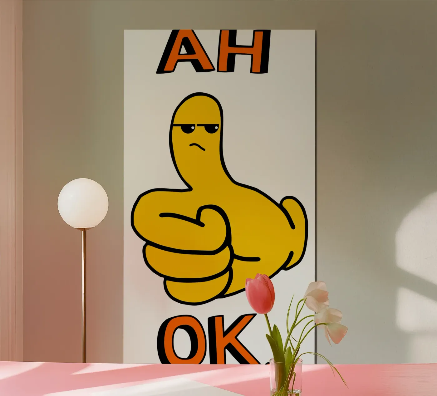 Ah Ok poster da sillyindustries