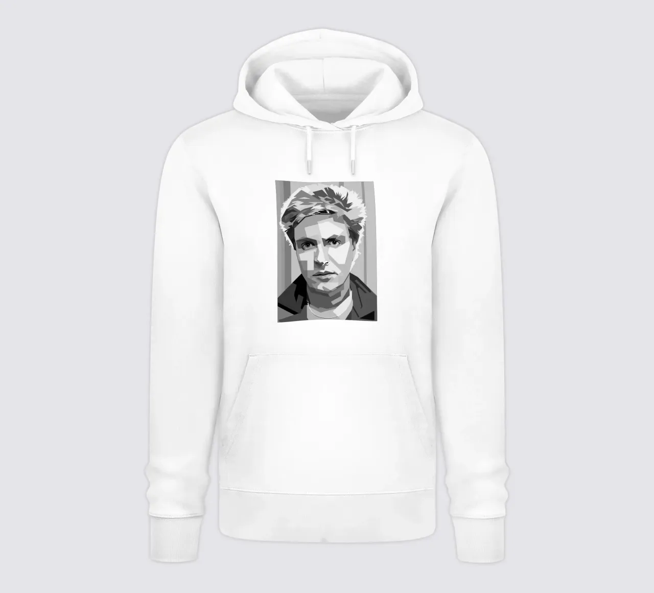 Simon Le Bon Monochrome WPAP sudadera con capucha de KP Artwork