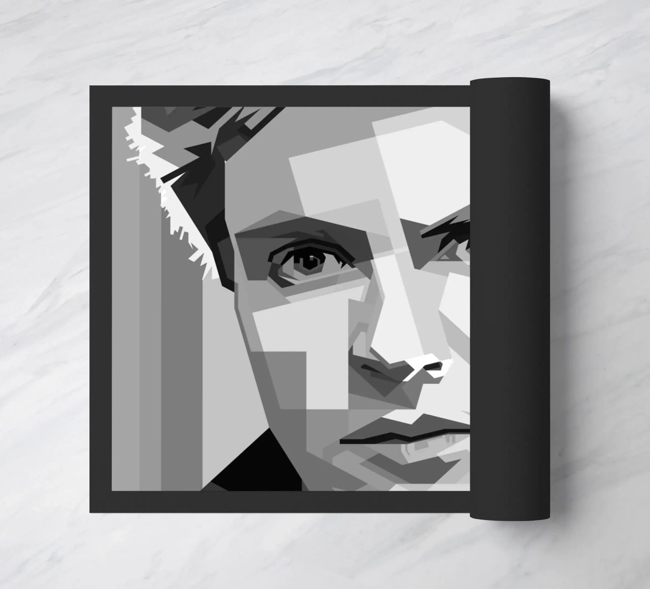 Simon Le Bon Monochrome WPAP zerbino da KP Artwork