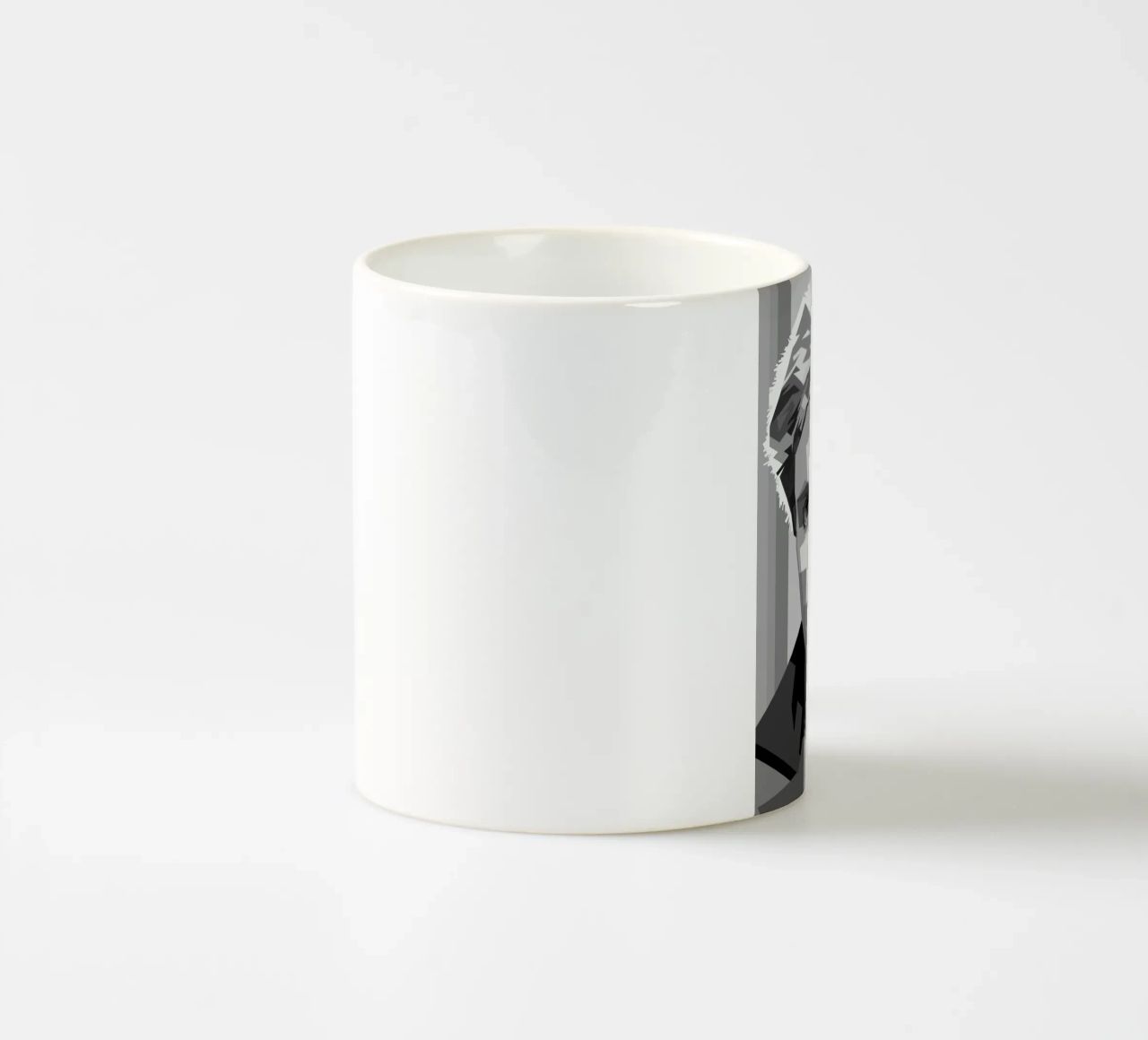 Simon Le Bon Monochrome WPAP tazza in ceramica da KP Artwork
