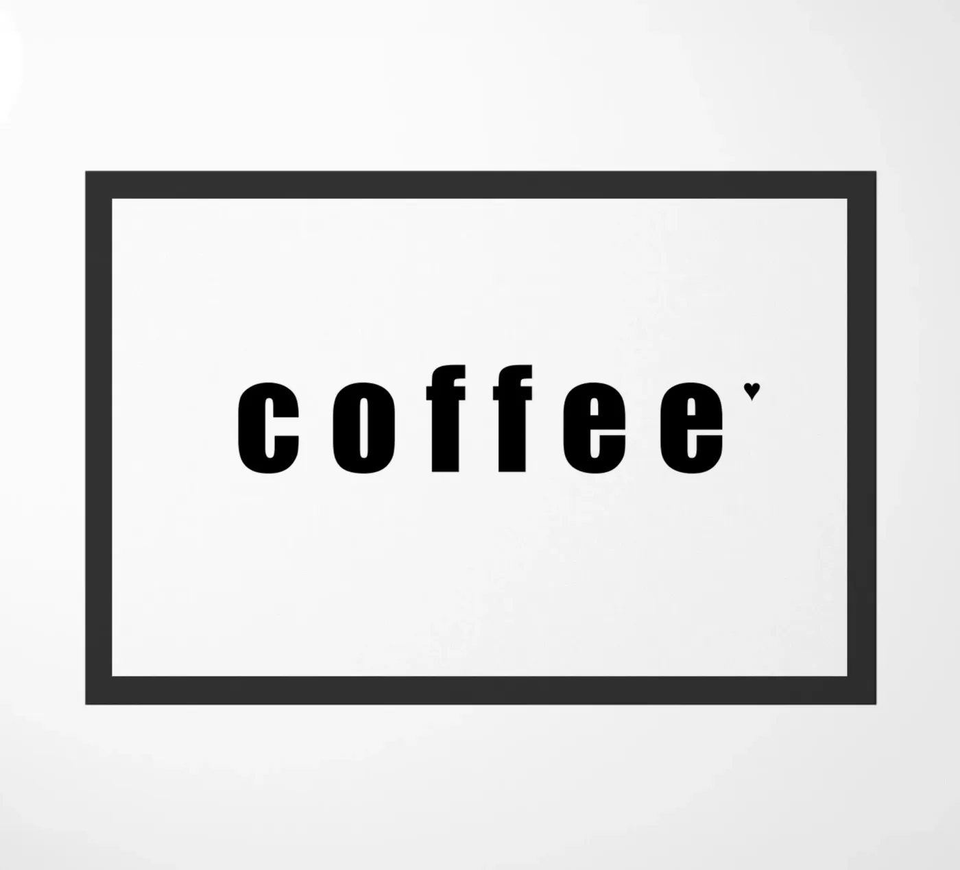 Coffee doormat by typolover