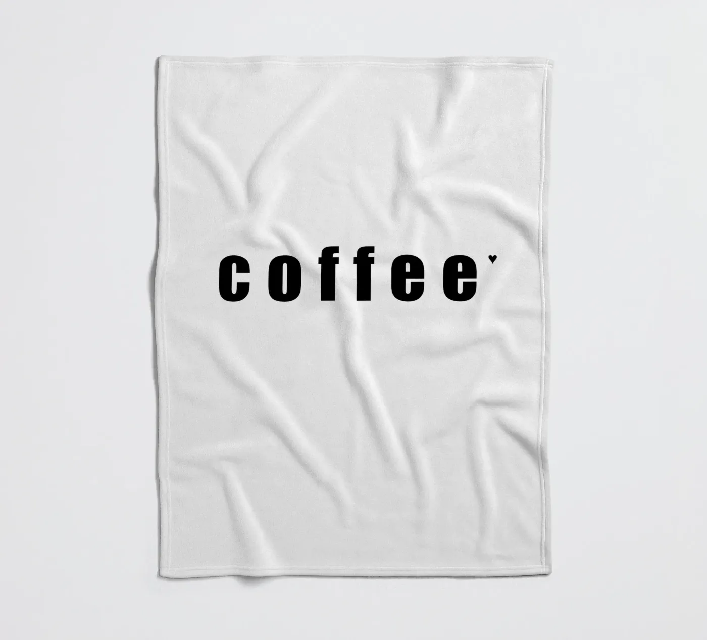 Coffee Fleecedecke von typolover